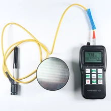 Testeur de dureté Leeb THL180 portable, avec bloc de test D et dispositif d'impact D