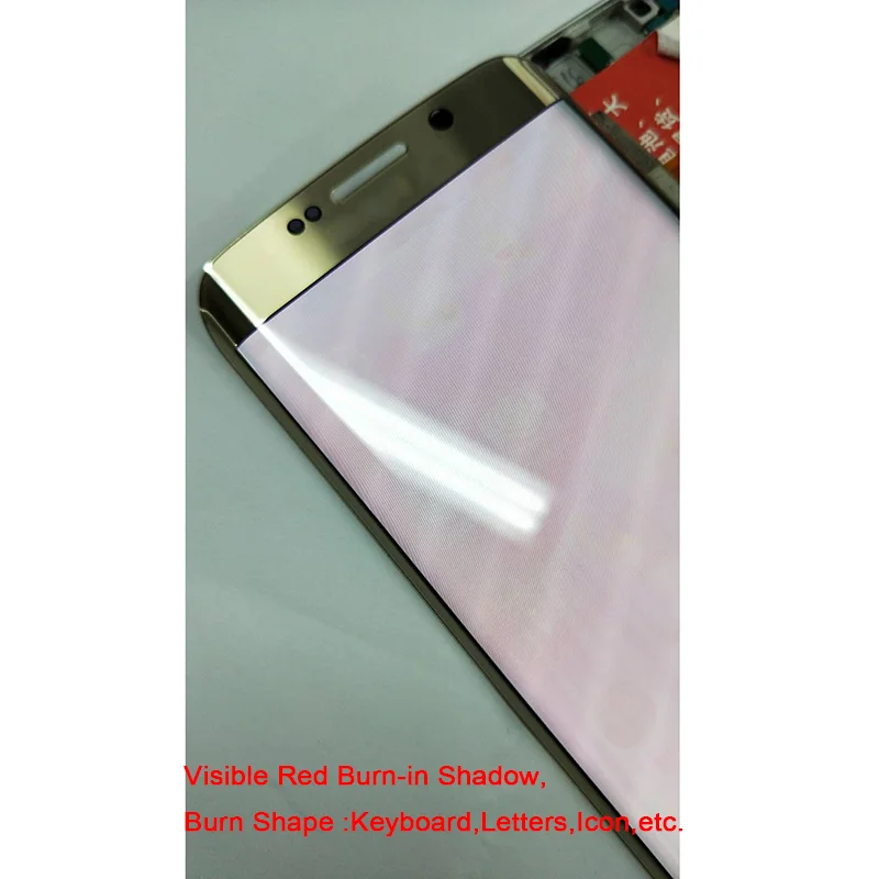5 1 &quotS6 Edge Красный ЖК-дисплей для samsung Galaxy S6 G925 G925F SM-G925F дисплей + кодирующий