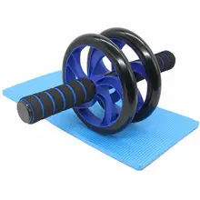 

Ab Rolller Wheel Abdominal Exercise Roller Classic Dual Wheel with Foam Handles - Includes Extra Thick Knee Pad
