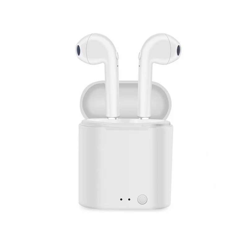Беспроводные Bluetooth наушники i7s TWS мини стерео вкладыши гарнитура с зарядным