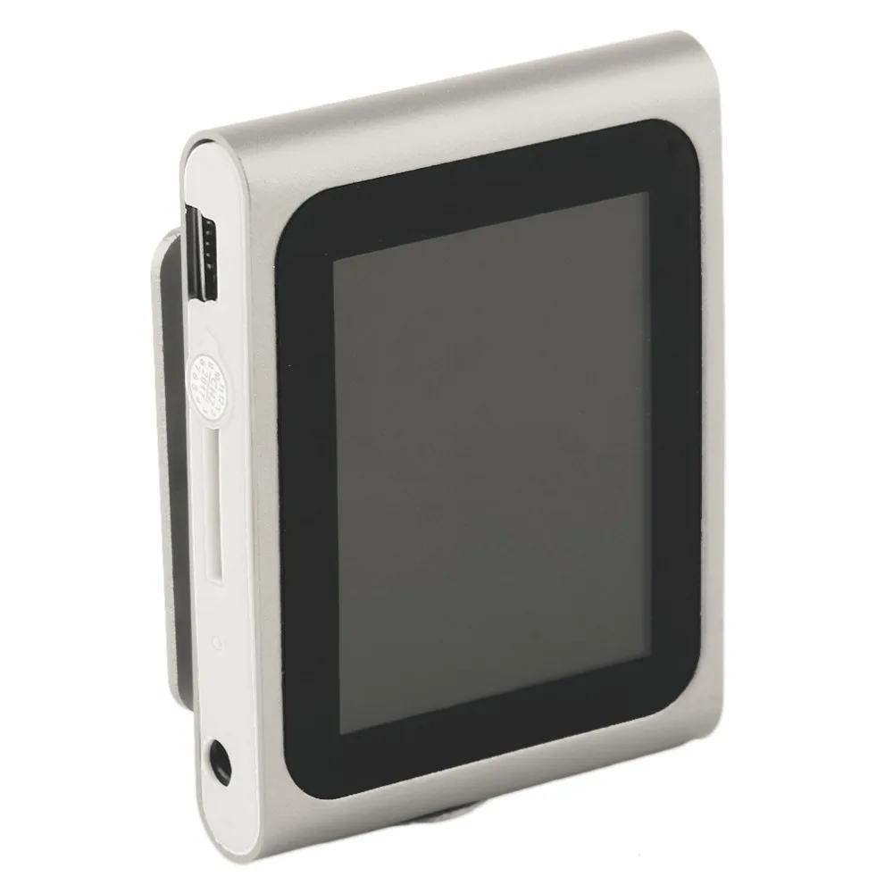 Портативный Размер 1,8 дюймов ЖК-экран 6-го поколения музыкальный медиа видео фильм FM радио MP4 плеер легко носить с собой