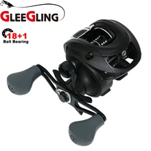 GLEEGLING 18+ 1 BB Рыболовная катушка углеродная оболочка легкая зимняя катушка для рыбалки катушка кастинговая катушка для морской рыбалки троллинг