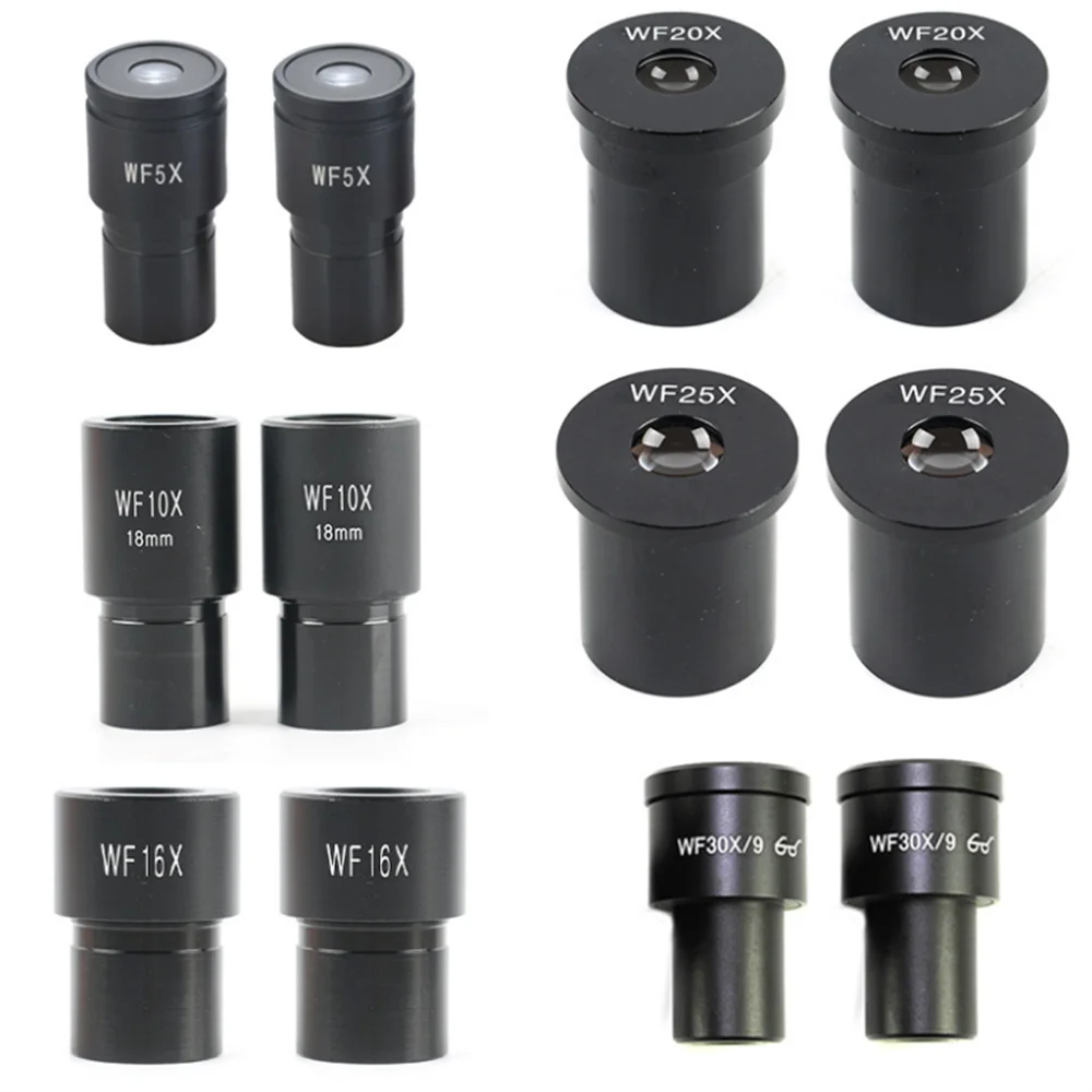 

Microscope Accessories Wide Angle Eyepiece Interface 23.2mm WF5X WF10X WF16X WF20X WF25X WF30X