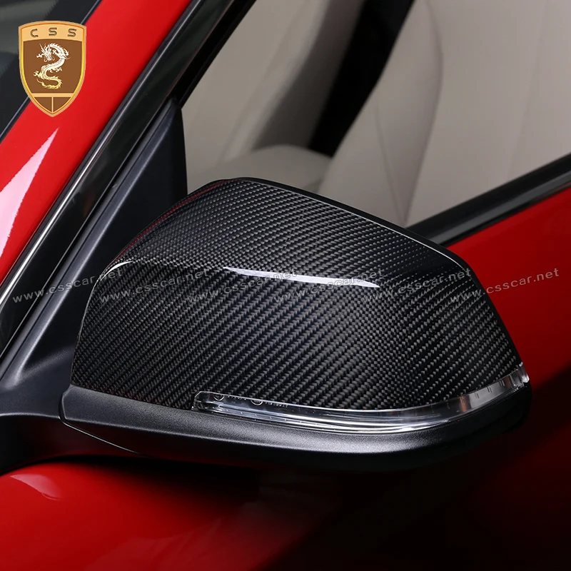 

Real Carbon Fiber Rear Review Mirror Cover Trim For BMW 1/2/3/4 Series F20 F21 F30 F35 2012 2013 2014 2015 2016