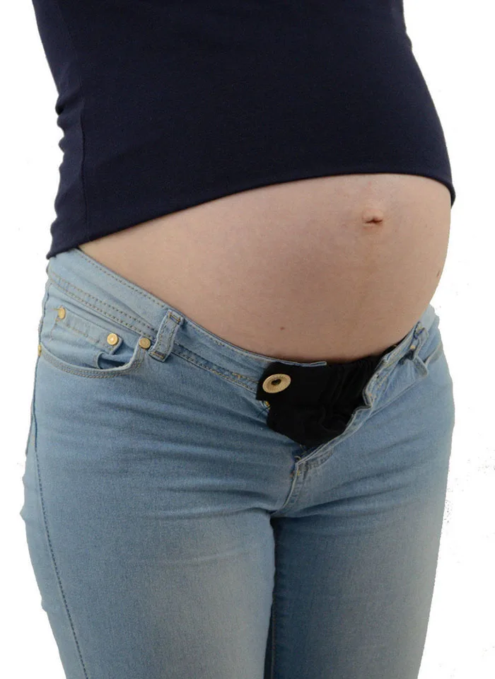 Пояс для беременных Поддержка беременности для беременных и матерей после родов пояс эластичный ремень на пояс растягивающаяся часть для брюк модный
