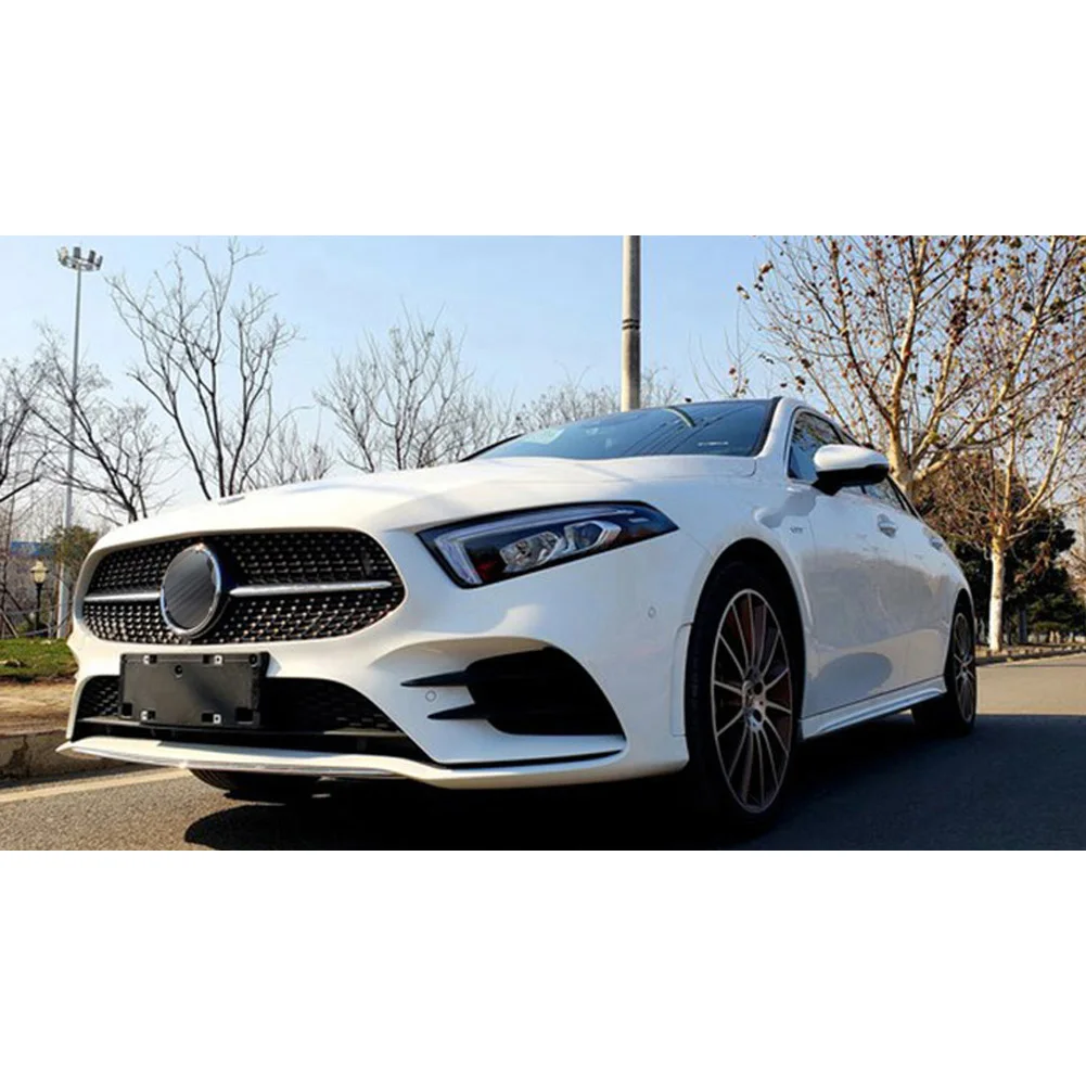 Для Mercedes Benz A Class W177 A250 A200 A45 AMG Алмазная Стильная передняя решетка