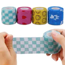 

4.5m Colorful Sport NonWoven Self Adhesive Elastic Bandag Wrap Tape Elastoplast For Knee Support Pads Finger Ankle Palm Shoulder