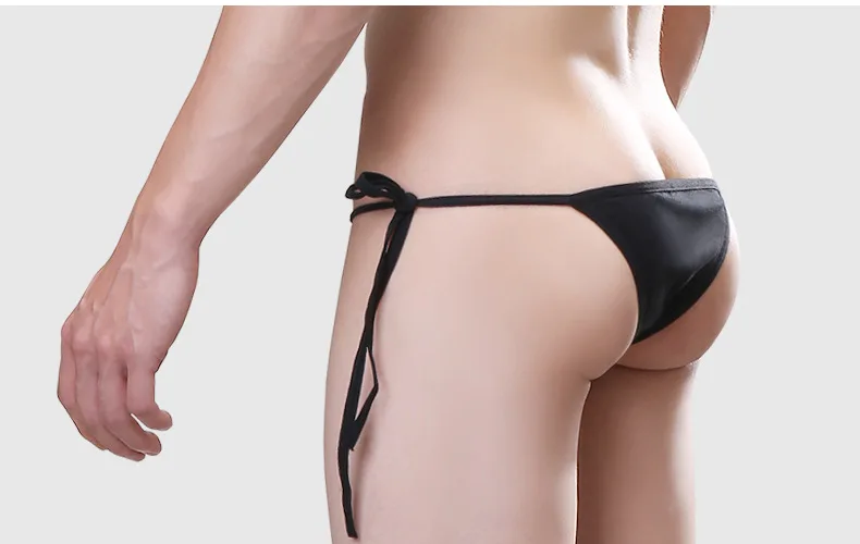 Мужские сексуальные трусы Briefs бандажные бикини стринги плавки хлопковые трусы с принтом мужские сексуальные пляжные трусы плюс размер