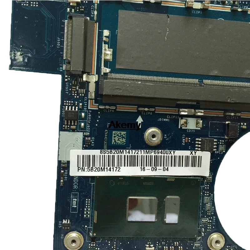 710-15motherboard для lenovo Йога 710-15isk 710-15ikb BIUY2_Y3 LA-D471P Материнская плата ноутбука I5-6200U GT940M 2G Тесты ОК