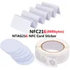 10pcs Ntag216 NFC Card Sticker 13.56MHz Ntag 216 RFID Cards Smart Card NFC Tag Sticker RFID Tags For All NFC Phones 1