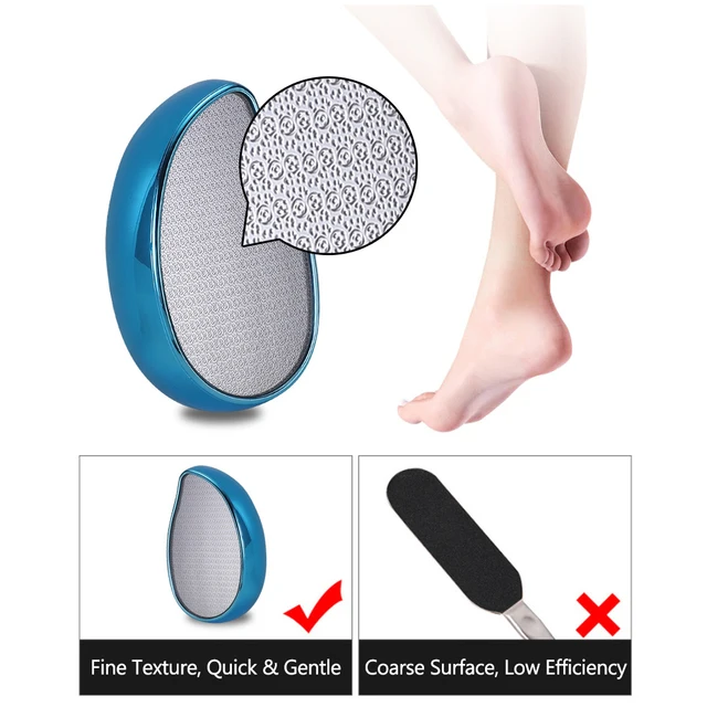 Nano Glass Callus Remover Portable Foot File Scraper Pedicure Tools Easy & Safe to Use Pedicure Tool Dead skin remover for feet 3