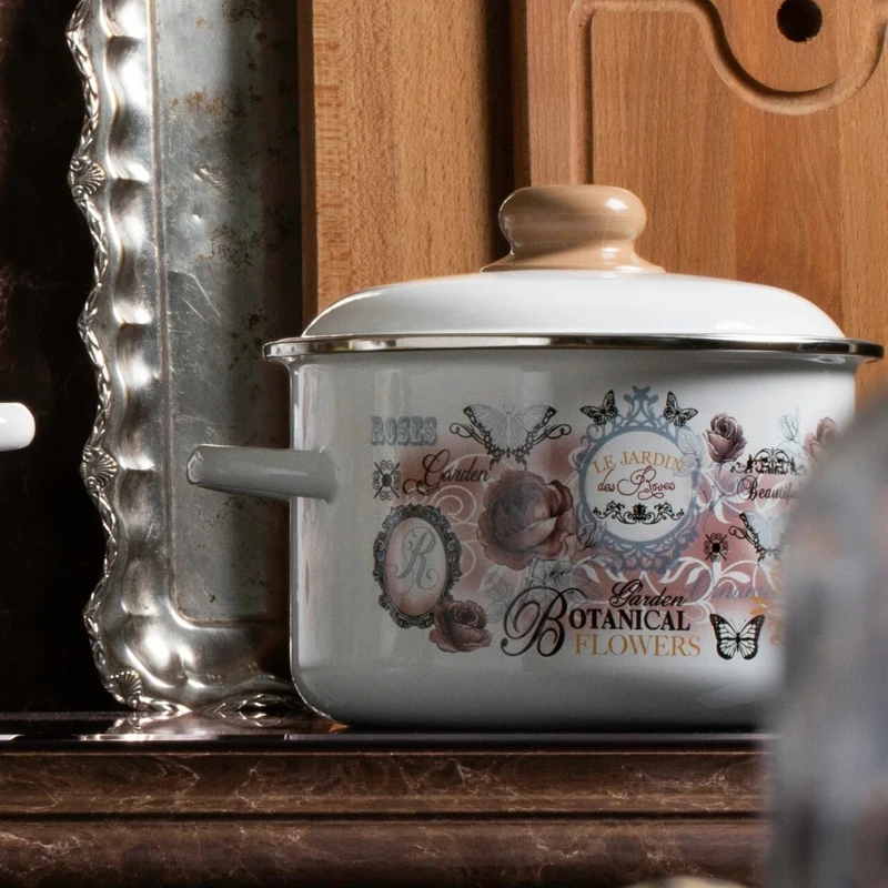 Кастрюля Appetite Roses 2 0 л|Кастрюли| |