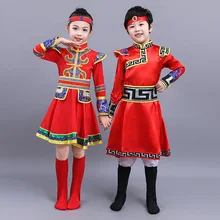 Китайская народная танцевальная одежда, одежда в монгольском стиле, одежда в этническом стиле, одежда в этническом стиле