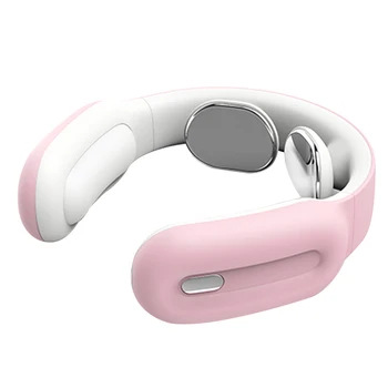 

Mini USB Charging Relaxation Tool Remote Control Neck Massage 3 Modes Electric Pulse Health Smart Heating Shoulder Cervical