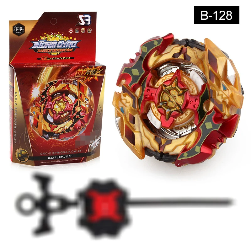 B-128 1 упаковка bey battle blade с пусковым набором burst turbo gt детские игрушки Гироскоп подарок мальчик игрушка спиннинг Топы тупи Металл fusion arena - Цвет: B-128
