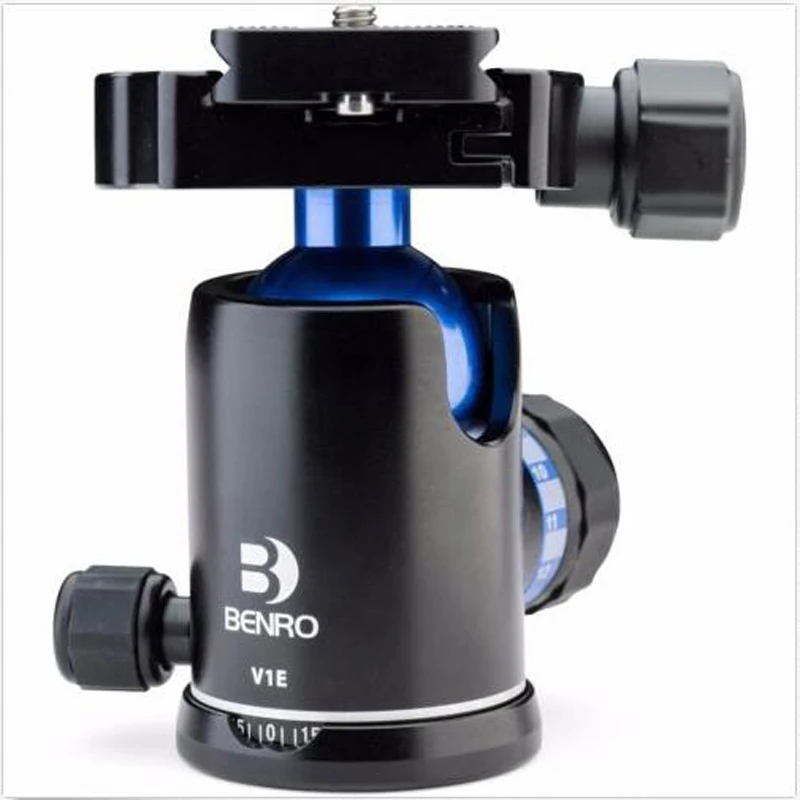 BENRO V0E V1E V2E V3E шариковая головка Профессиональная Алюминиевая шаровая Головка для штатива камеры с быстроразъемной пластиной