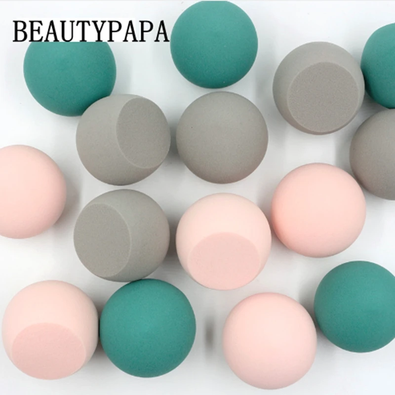 Beautypapa 3 цвета персиковая форма супер мягкая губка для макияжа Набор косметический спонж блендер не латексный Гладкий порошок