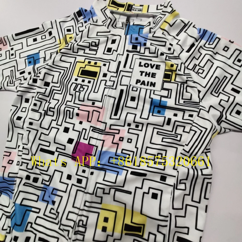 2020 Love The Pain Cycling Jersey Man Summer Bike Clothing