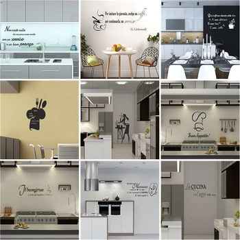 

Colorful Kitchen Wall Sticker Wall Decal Sticker Home Decor Living Room Bedroom Wall Art Sticker Murals