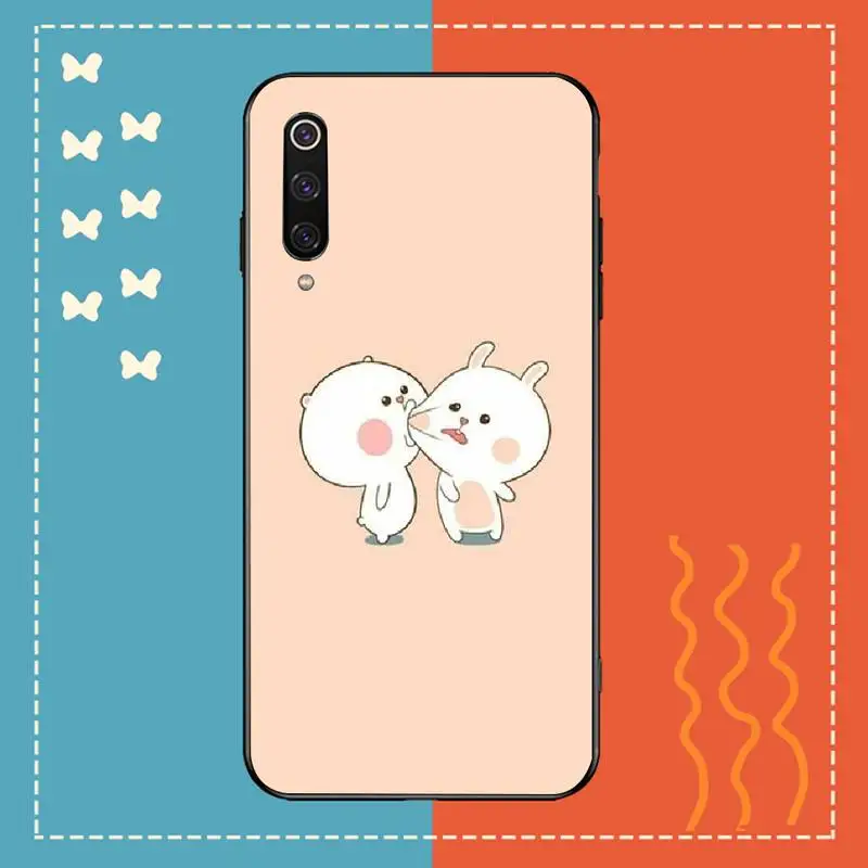 PENGHUWAN Lovers Best Friends Couple Cover Phone Case cover Shell for Redmi Note 8 8A 7 6 6A 5 5A 4 4X 4A Go Pro Plus Prime xiaomi leather case Cases For Xiaomi