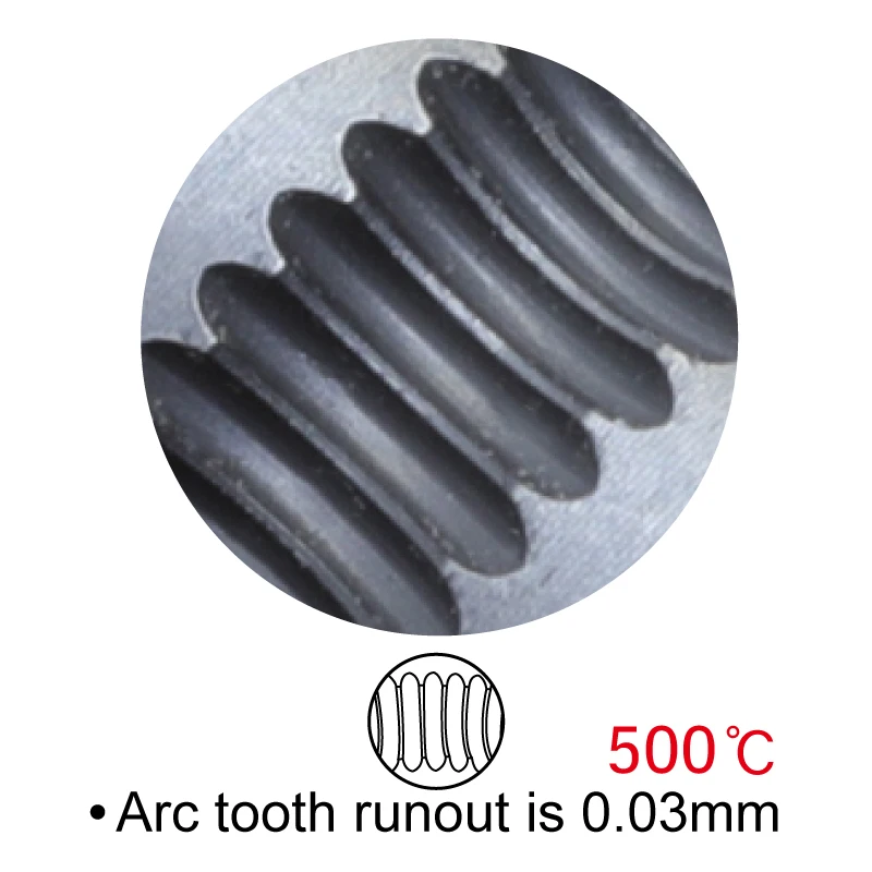 Mellow Rcn-nano Revestida Extrusora Alta Dureza V1.1 Hv3300 Dual Drive Gear para Ender 53d Printer Parts Titan Aero Aero Rn-wind - Imagem 5