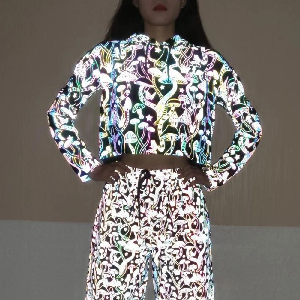 Reflective mushroom jumpsuit Clearance