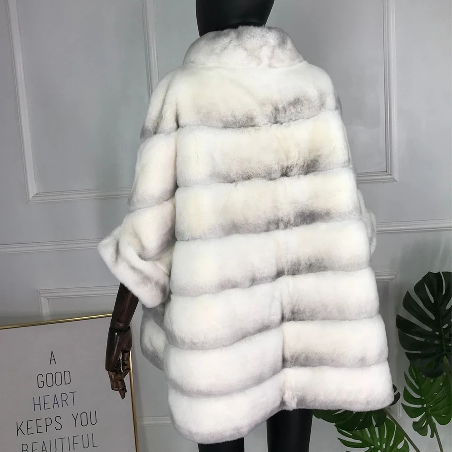 Batwing Rex Rabbit Fur Jacket