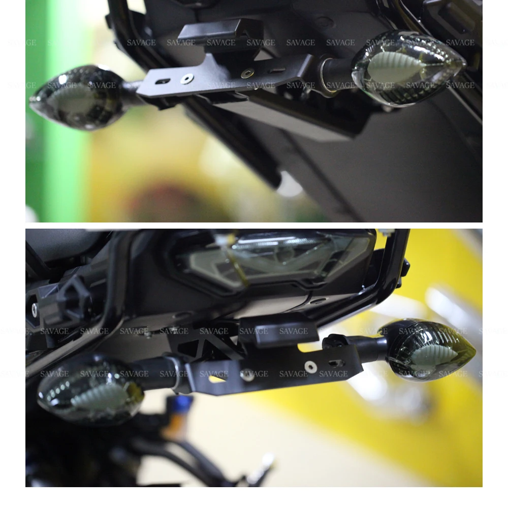 Держатель номерного знака для YAMAHA MT-09 MT09 MT 09 Tracer 900 FJ-09 FJ09- 19 Мотоциклетные аксессуары рамка крыло кронштейн