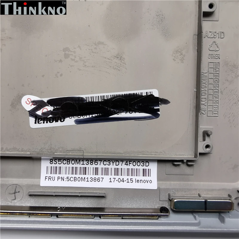 Планшет чехол для ЖК-панели для lenovo для Ideapad MIIX 510-12ISK 510 510-12 5CB0M13867 серебристый 55CB0M39907 черный