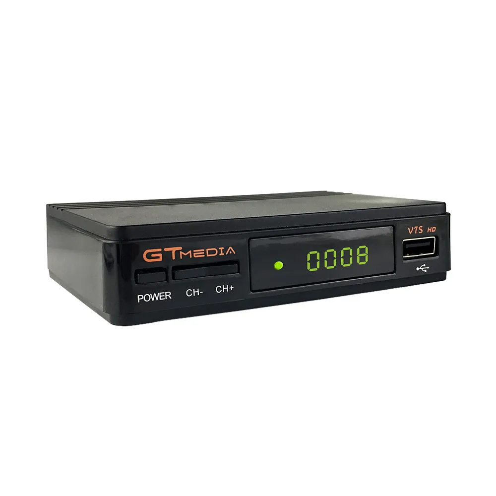 Спутниковый ресивер Gtmedia V7S HD DVB-S2 цифровой преобразователь 1080p поддержка USB Wi-Fi
