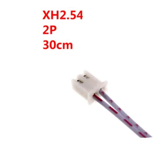 Versatile XH 2.54mm Double-Head Male to Male Cable Connector - Choose Your Pin Pitch (2-10) with 30cm Flat Cable Wire Description Image.This Product Can Be Found With The Tag Names Connectors, Connectors Terminals, Double head, Electrical Equipment Supplies