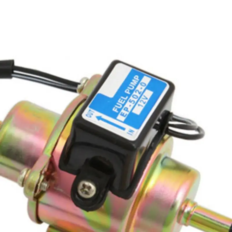 12 V Бензин газовый топливный насос Серебряный Универсальный Встроенный Электрический насос карбюратор