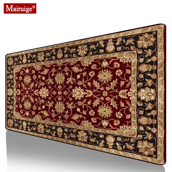 

Vintage Persian Rug Mouse Pad XXL Gamer Desk Mat Large Keyboard Pad Bohemian Moroccan Carpet Gaming MousePad 90x40cm/70x30cm
