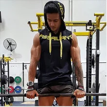 Новые продукты, жилет для фитнеса, мускулистый, мужской, для занятий спортом, для бега, облегающий, эластичный, дышащий, без рукавов, жилет