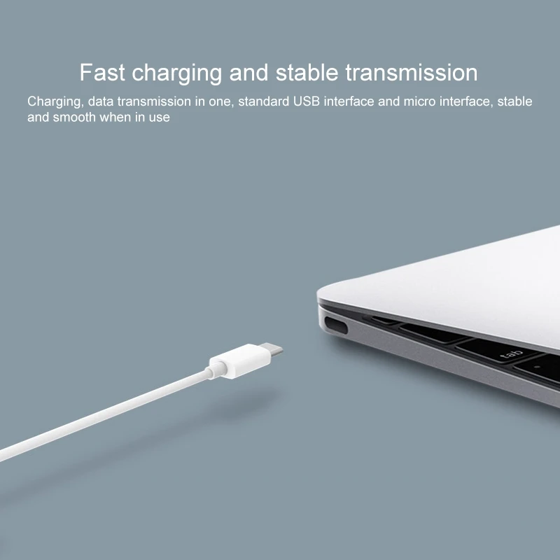 Зарядный кабель Xiaomi type-C/USB-C, обычная версия, длина: 1 м