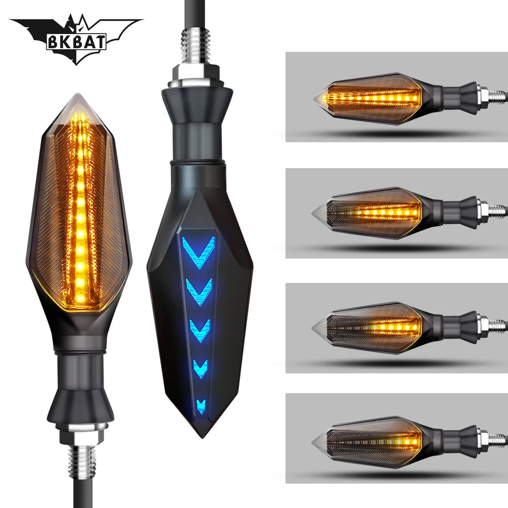 

Flowing Motorcycle LED Turn Signal Light Direction Indicator For Honda grom msx cb500f HONDA x adv nc750x goldwing 1800