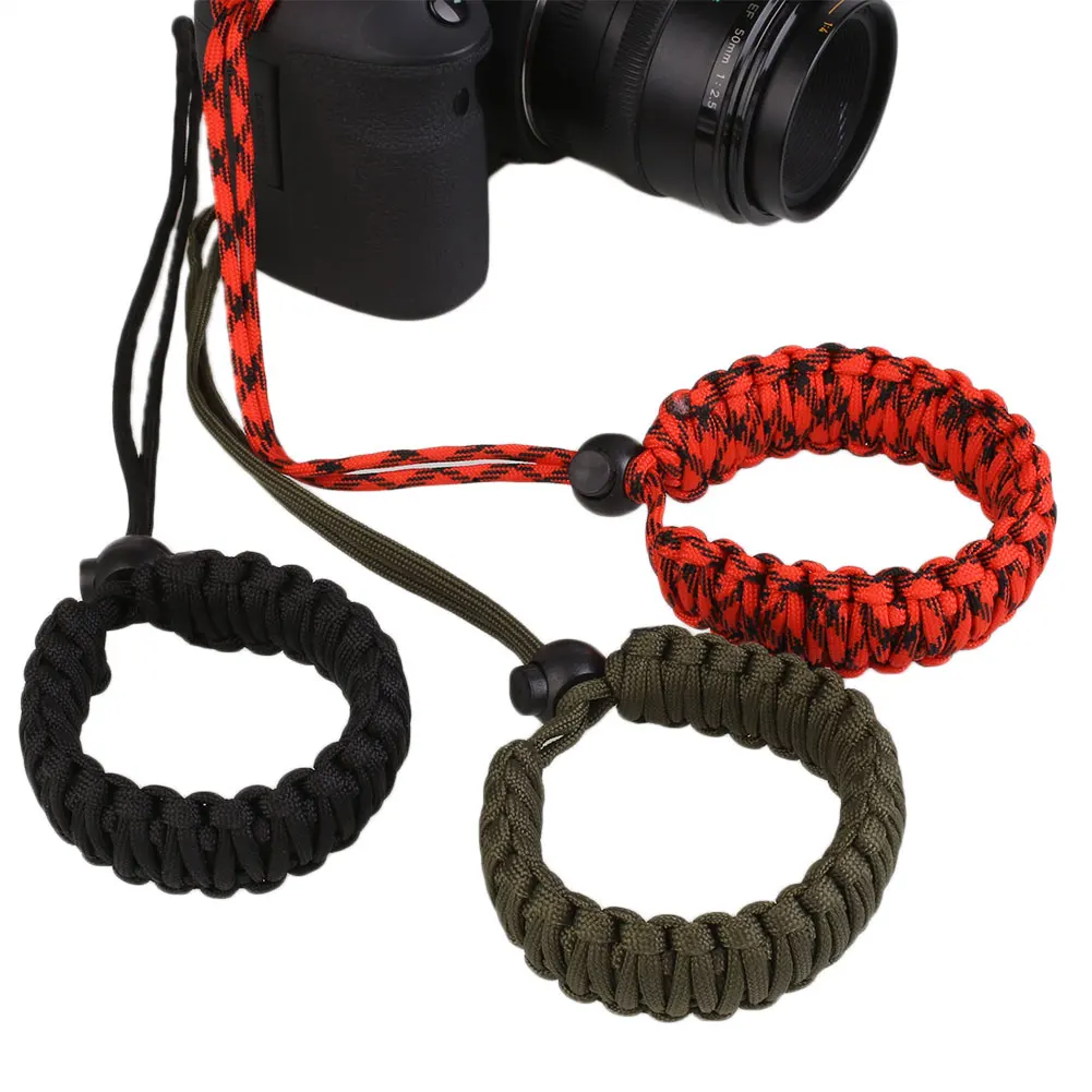 Digital Camera DIY Weaving Hand Belt Anti Losing Droping Resistance Grip Strap
