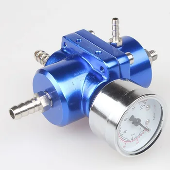 

Universal Fuel Pressure Regulator Set 0-140PSI Aluminum Fuel Regulator
