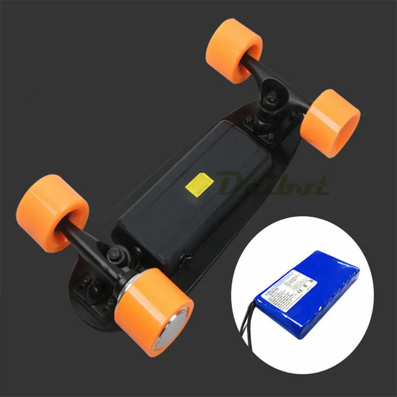 Daibot Adult Electric Scooter Four Wheel Electric Scooters 150W Hub Motor Wireless Bluetooth Remote Mini Longboard Skateboards   (12)