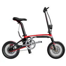 14 дюймов Сумка для ноутбука легкий Электрический велосипед из углеродного волокна мини-складной электрический велосипед для взрослых е-байка 36В 250 Вт Максимальная дальность 100 км