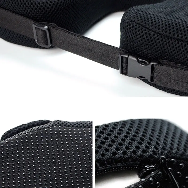 Non-slip Memory Foam Cushion,Adjustable Car Seat Pad,Adult Car Seat Booster Cushions For Office Home