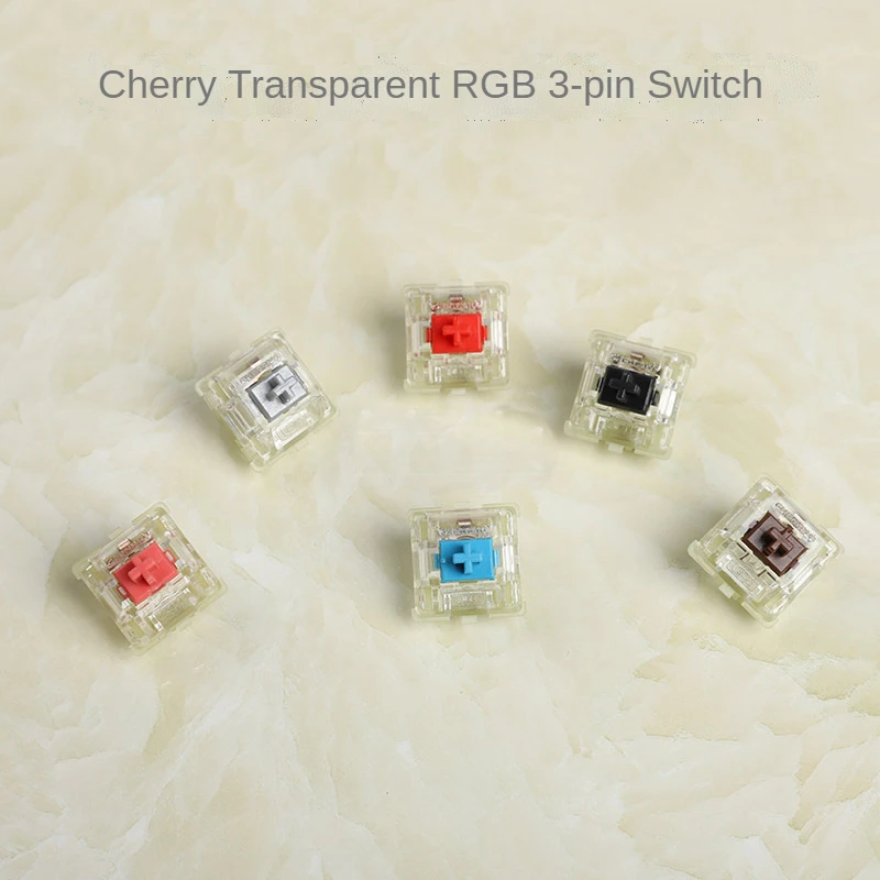 Cherry MX Mechanical Keyboard Transparent RGB Switch Speed Silver Red Black Blue Brown 3-Pin Original | Компьютеры и офис