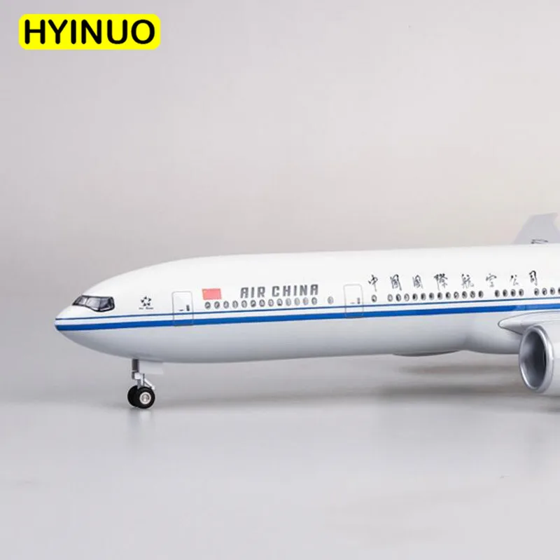 47 см 1/157 самолет Boeing B777 Dreamliner самолет Air China Airlines модель W светильник и колесо литые под давлением Пластиковые полимерные игрушки самолет