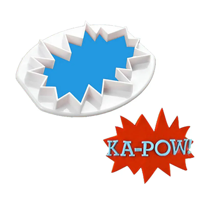 

Bomb Blast Shape Cookie Press Stamp Embosser Biscuits Fudge Cutter Fondant Christmas Mould Chocolates Cake Baking Kitchen Tools