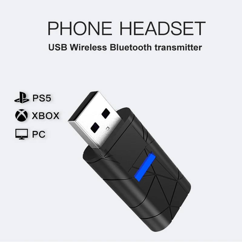 USB 5 0 Bluetooth приемник адаптер для PS5 PS-4 контроллер Беспроводной аудио широкое