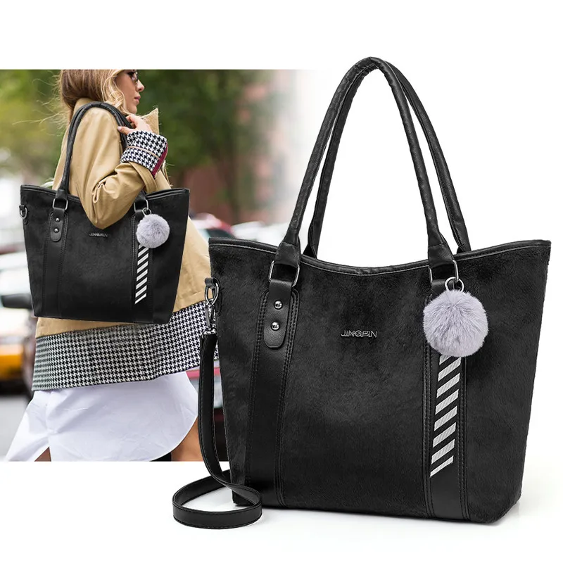 

Bag female 2019 new wild shoulder portable tote bag retro hit color shoulder diagonal casual handbag necessaire feminina