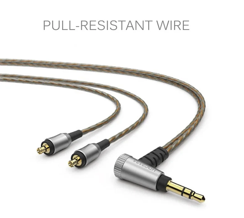 A2DC Headphone Upgrate Cable for ATH HDC323A HDC313A LS50 LS70 LS200 LS300 Series E40 E50 Series Replacement Original Cable