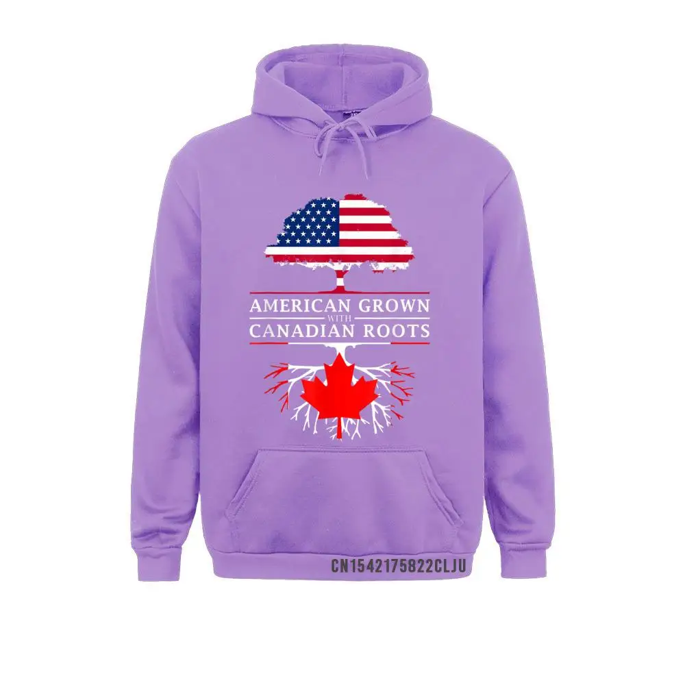 American Grown with Canadian Roots - Canada T-Shirt__97A2286 Sweatshirts Long Sleeve 2021 Discount Women Mother Day Hoodies Classic Hoods  American Grown with Canadian Roots - Canada T-Shirt__97A2286purple