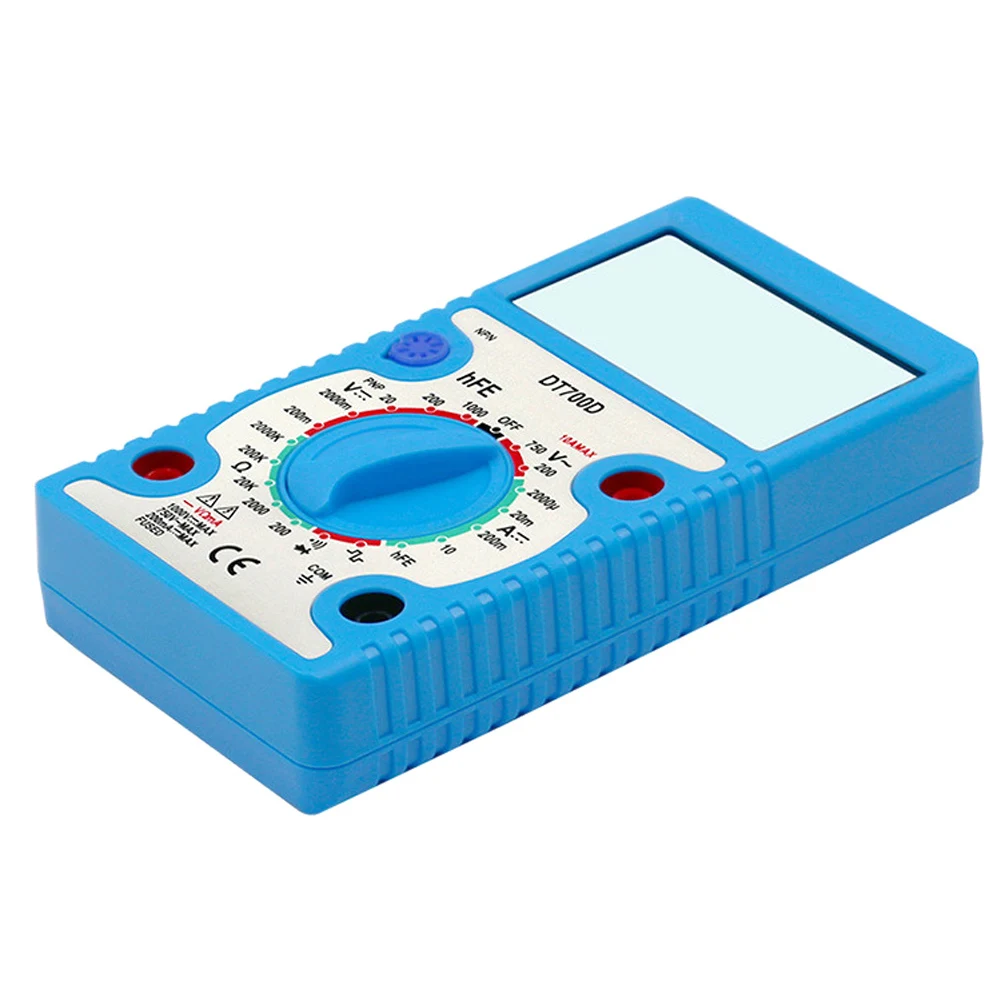 

Digital Multimeter Buzzer Overload Protection Mini Wave Output Voltmeter Tester for DC voltage AC voltage Measuring Large Screen