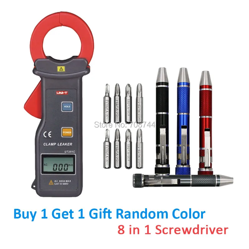 Multifunction High Sensitivity Leakage Current Tester Clamp Meter Unit